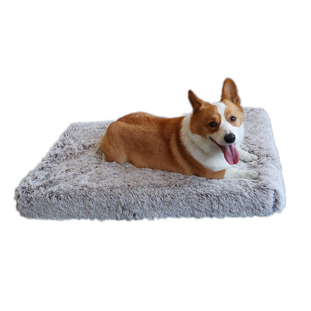 Orthopedic Waterproof Plush Dog Bed for Better Sleep